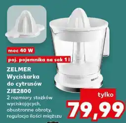 Kaufland ZELMER Wyciskarka do cytrusów ZJE2800 oferta