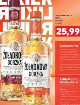 Kaufland ŻOŁĄDKOWA GORZKA oferta