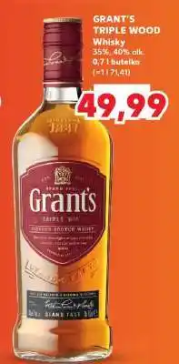 Kaufland GRANT'S TRIPLE WOOD Whisky oferta