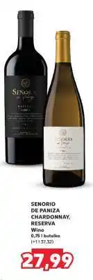Kaufland SENORIO DE PANIZA CHARDONNAY RESERVA oferta