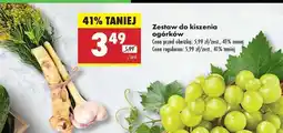 Biedronka Zestaw do kiszenia ogórków oferta
