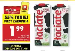 Biedronka Łaciate samo mleko 3,2% oferta