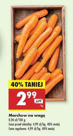 Biedronka marchew na wage oferta