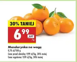 Biedronka Mandarynka na wage oferta