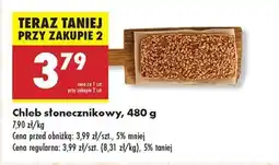 Biedronka Chleb słonecznikowy 480 g oferta
