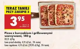 Biedronka Pizza z kurczakiem I grillowanymi warzywami , 140 g oferta