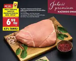 Biedronka Szynka wieprzowa bez kości pakowana próżniowo Kraina Mies oferta