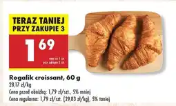 Biedronka Rogalik croissant 60 g oferta
