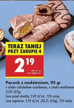 Biedronka Pączek z nadzieniem, 95 g oferta