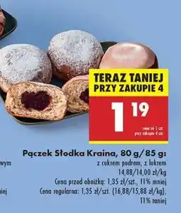 Biedronka Pączek Słodka Kraina, 80 g/85 g oferta
