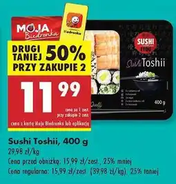 Biedronka Sushi Toshii 400 g oferta
