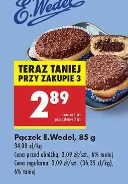 Biedronka Pączek E.Wedel 85 g oferta