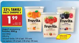 Biedronka Jogurt owocowy Fruvita 400 g oferta