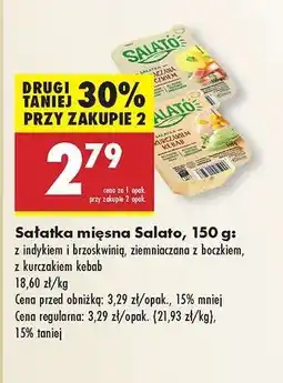 Biedronka Sałatka mięsna Salato, 150 g oferta