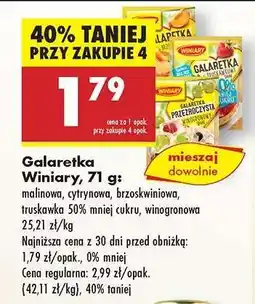 Biedronka Galaretka Winiary 71 g oferta