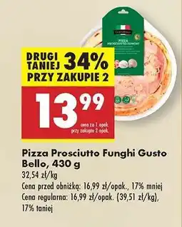 Biedronka Pizza Prosciutto Funghi Gusto Bello 430 g oferta
