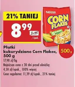 Biedronka Płatki kukurydziane Corn Flakes , 500 g oferta