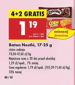 Biedronka Baton Nestlé, 17-25 g oferta