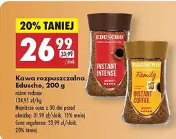 Biedronka Kawa rozpuszczalna Eduscho, 200 g oferta