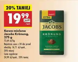 Biedronka Kawa mielona Jacobs Krönung, 275 g oferta