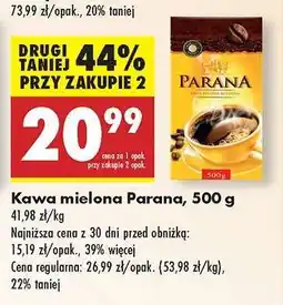 Biedronka Kawa mielona Parana , 500 g oferta