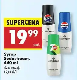 Biedronka Syrop Sodastream, 440 ml oferta