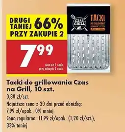 Biedronka Tacki do grillowania Czas na Grill, 10 szt oferta