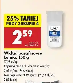 Wkład parafinowy Lumia , 150 g