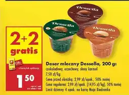 Biedronka Deser mleczny Dessella, 200 g oferta