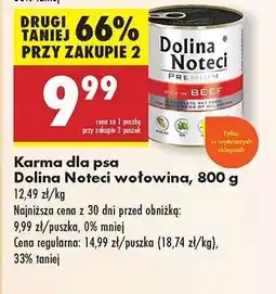 Biedronka Dolina Noteci wołowina, 800 g oferta