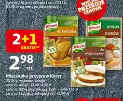Auchan Przyprawa do wieprzowiny Knorr oferta