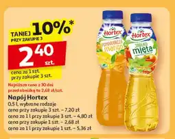 Auchan Napój jabłko-mięta Hortex oferta