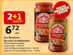 Auchan Sos pomidorowy ostry z jalapeno Dawtona oferta