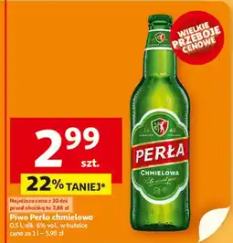 Auchan Piwo Perła Chmielowa oferta