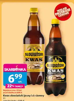 Auchan Kwas chlebowy ciemny Słowiański oferta