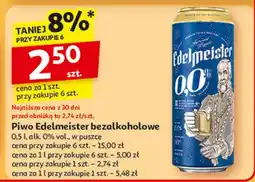 Auchan Piwo Edelmeister 0.0% oferta