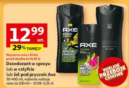 Auchan Żel pdo prysznic Axe Wild Green Moijto & Cedarwood oferta
