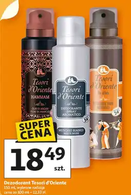 Auchan Dezodorant muschio blanco Tesori D'oriente oferta