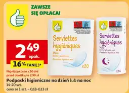 Auchan Podpaski higieniczne maxi Podniesiony Kciuk oferta