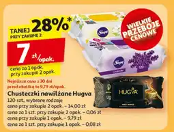 Auchan Chusteczki nawilżane Hugva oferta