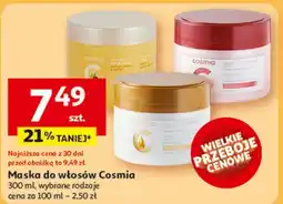 Auchan Maska do włosów manoi oil&shea butter Cosmia oferta