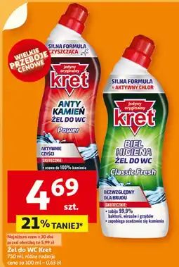 Auchan Żel do wc classic Kret oferta