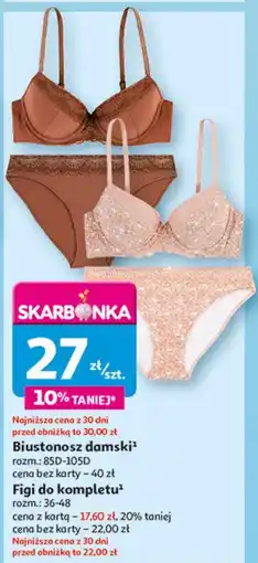 Auchan Figi damskie 36-48 Inextenso By Auchan oferta
