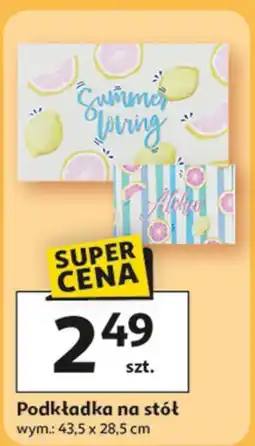 Auchan Podkładka na stół 43.5 x 28.5 cm oferta