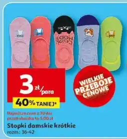 Auchan Stopki damskie 39-42 Inextenso By Auchan oferta