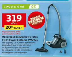 Auchan Odkurzacz swift power cyclonic tw2925 Tefal oferta