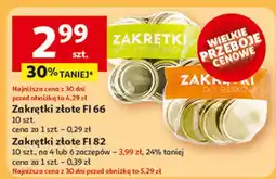 Auchan Zakrętka do słoika fi82/6 oferta