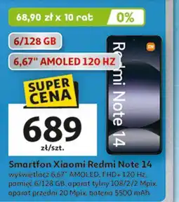 Auchan Smartfon redmi note 14 Xiaomi oferta