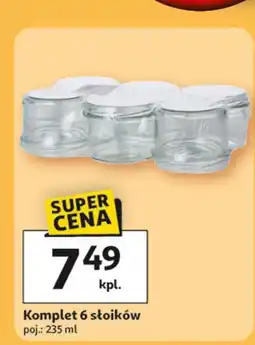 Auchan Słoiki z nakrętką 235 ml oferta