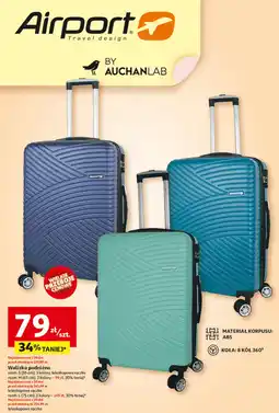 Auchan Walizka highway 75 cm Airport oferta